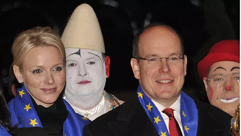 Printul Albert si printesa Charlene au dat startul Festivalului International de Circ de la Monte Carlo