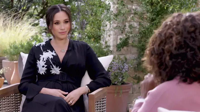 Meghan Markle și Oprah Winfrey