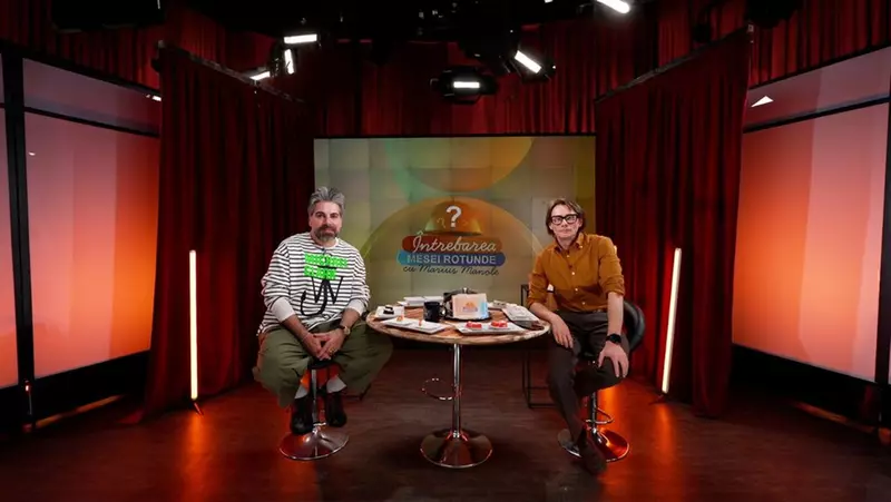 Maurice Munteanu, în emisiunea „Întrebarea mesei rotunde”