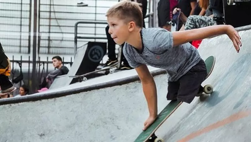 Boy, ten, overcomes double amputation of his legs after horrific fire blamed on 'cruel' mum to win fame around the world for his sensational skateboarding skills