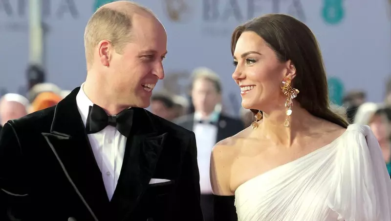 Kate Middleton și Prințul William, gesturi intime la BAFTA 1