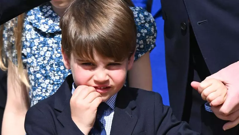 Prințul Louis și-a făcut debutul de Paște