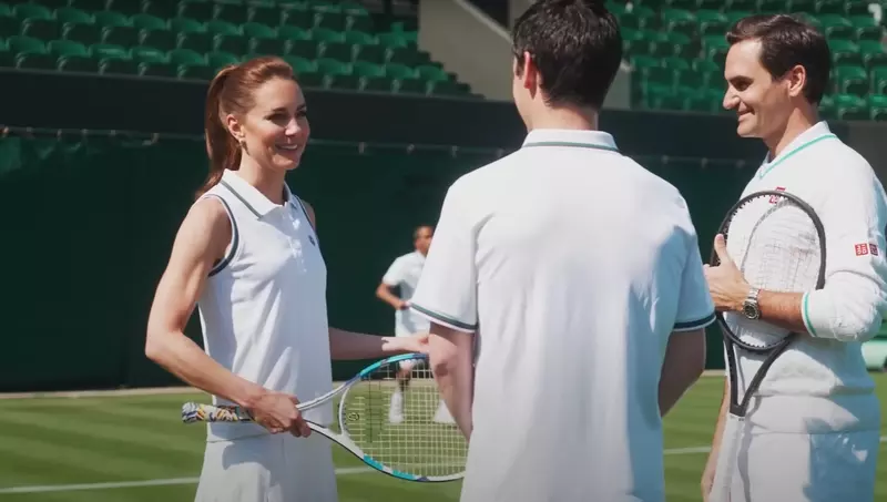 Kate Middleton Roger Federer