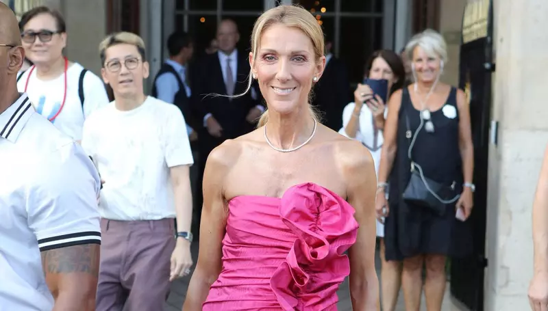 Celine Dion Leaves Le Crillon Palace Hotel - Paris