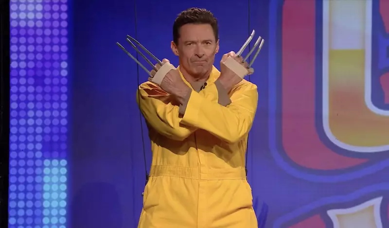 Hugh Jackman gets his claws into a TV game
