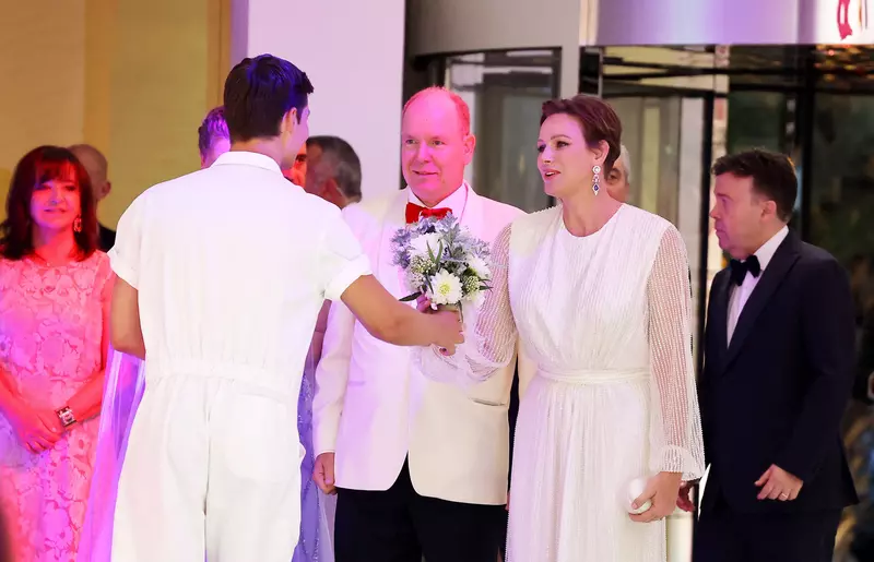 Charlene și Albert de Monaco