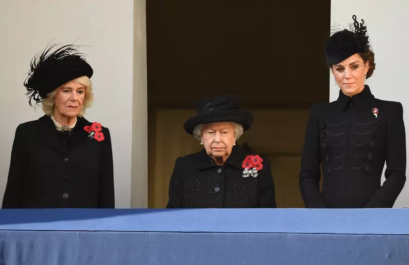 Camilla Parker Bowles, Regina Elisabeta a II-a și Kate Middleton