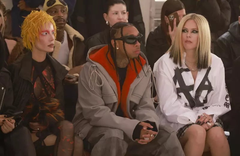 People au défilé Ottolinger prêt-à-porter automne-hiver 2023/2024 lors de la fashion week à Paris