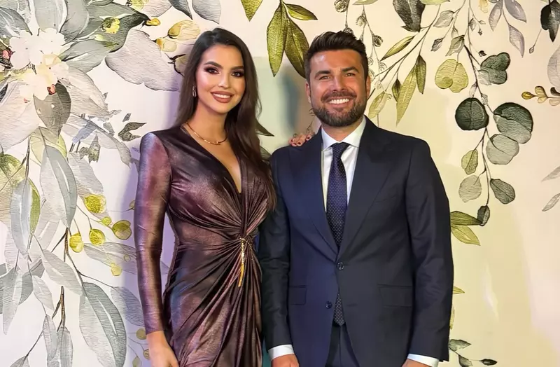 Sandra și Adrian Mutu