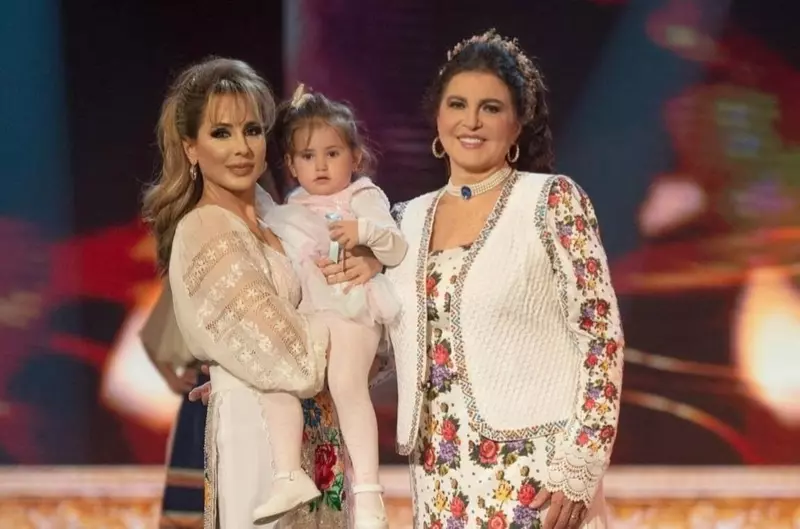 Irina Loghin cu fiica si nepoata