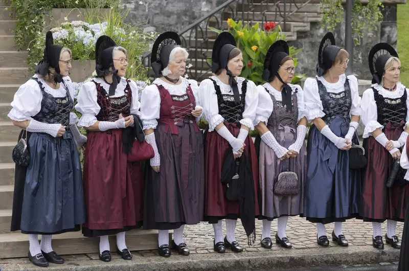 Wedding of Sophie, Hereditary Princess of Liechtenstein, St. Florin Cathedral, Vaduz, Liechtenstein – 30 Aug 2025