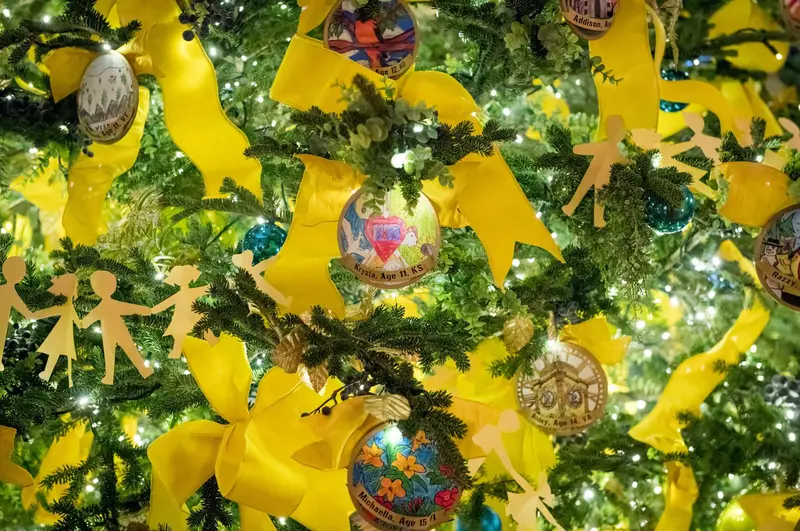 White House Christmas Decorations - 30 Nov 2020