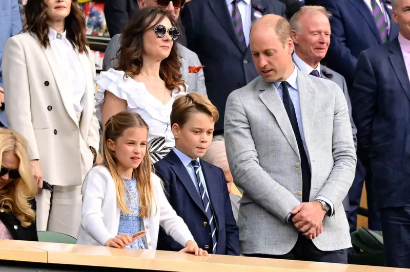 Prințul William cu copiii săi