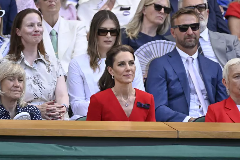 Catherine (Kate) Middleton, princesse de Galles, Martina Navratilova…assistent à la finale dames du tournoi de Wimbledon