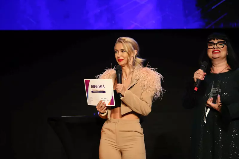 Andreea Balan la Premiile TVMania 2022