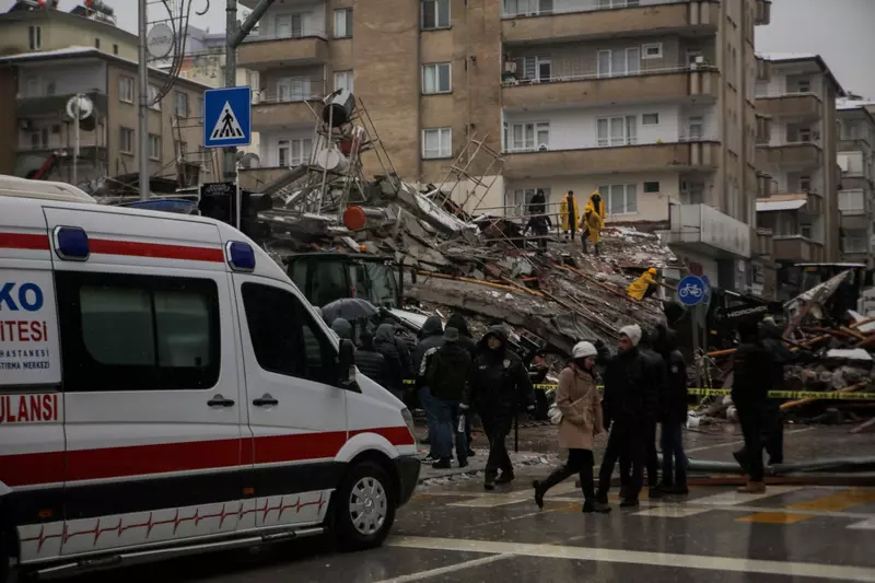 Major earthquake strike southern Turkey and northwest Syria.