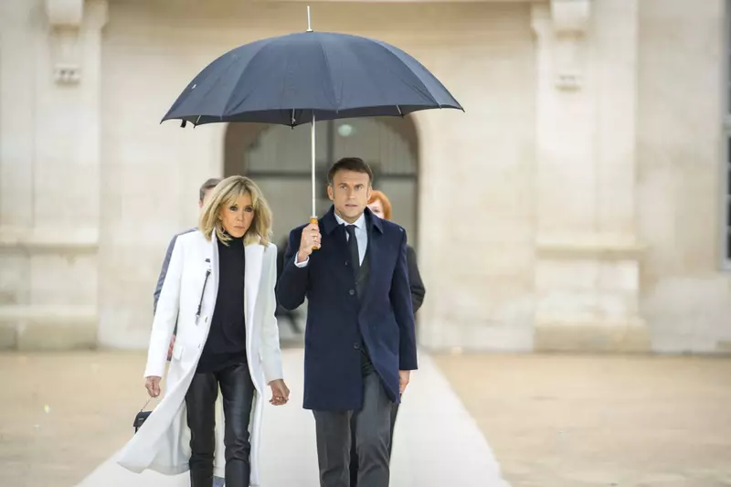 Brigitte Macron și Emmanuel Macron