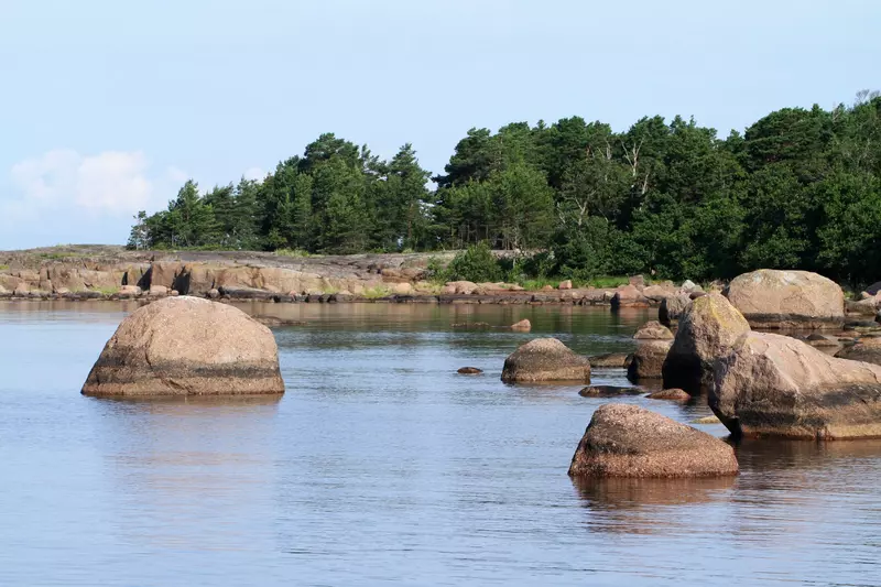Ulko-tammio,Island,In,Eastern,Gulf,Of,Finland,National,Park,Which