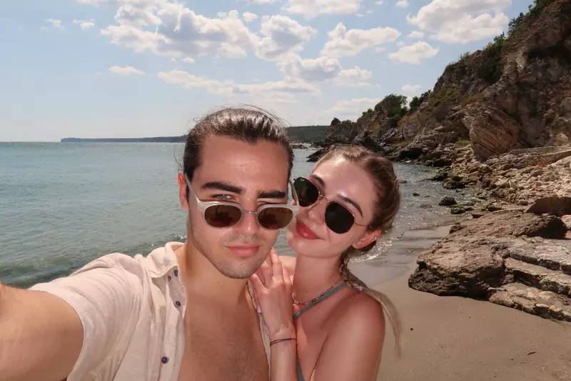 Radu Ștefan Bănică și iubita lui, Ioana (1)