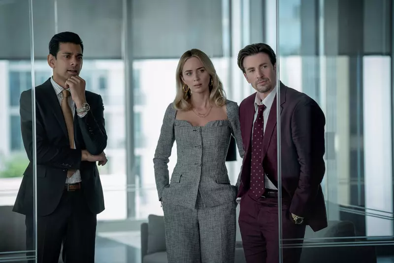 „Dealeri de durere”, tot ce trebuie să știți despre filmul cu Emily Blunt și Chris Evans, Premieră, poveste, distribuție, trailer