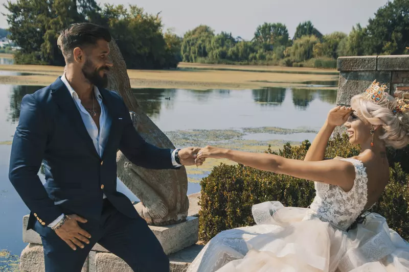 Imagini cu Cristina și Andrei Rotaru de la nunta lor  (2)