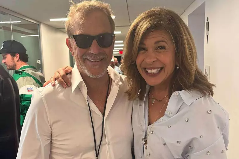 Hoda Kotb și Kevin Costner, o posibilă povești de dragoste 