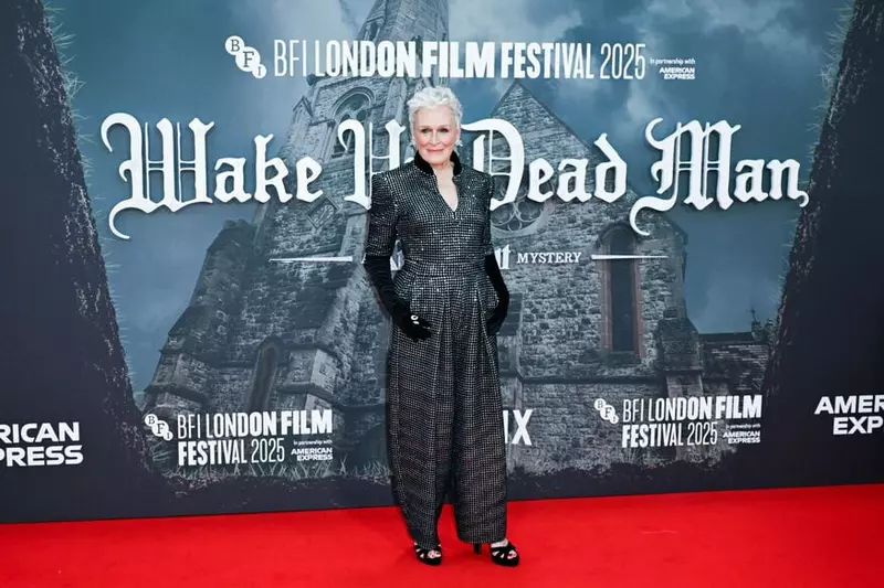 London BFI Wake Up Dead Man A Knives Out Mystery Premiere