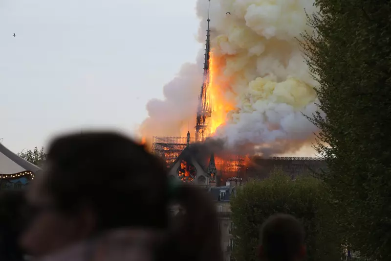 Incendiu la catedrala Notre-Dame din Paris