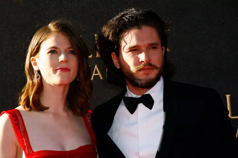 Rose Leslie și Kit Harington