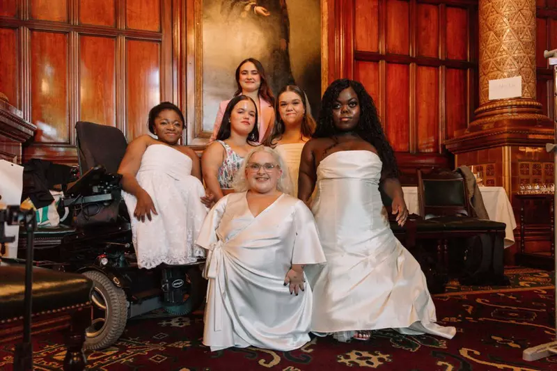 CLOTHING BRAND MAKES COUTURE CLOTHING FOR PEOPLE UNDER 4″10