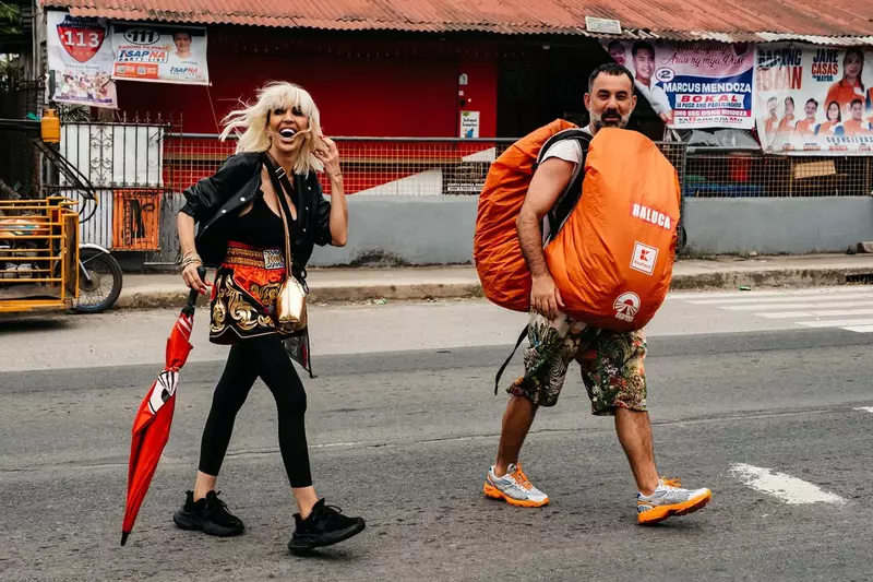 Raluca Bădulescu și Florin Stamin la Asia Express 2025 (1)