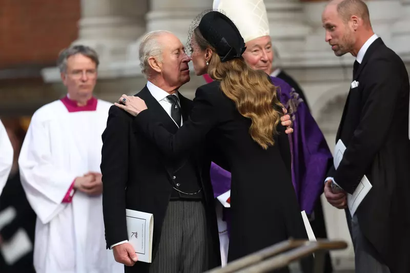 Funeral Of The Duchess Of Kent