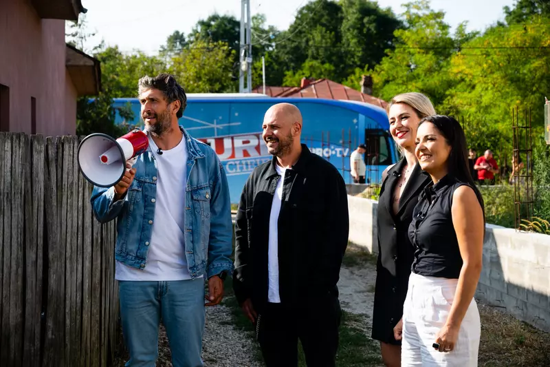 Echipa Visuri la cheie (Dragoș, Alex, Andra, Cristina)