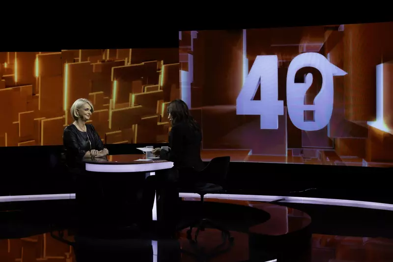 Iuliana Marciuc la 40 de intrebari cu Denise Rifai_Kanal D (1)