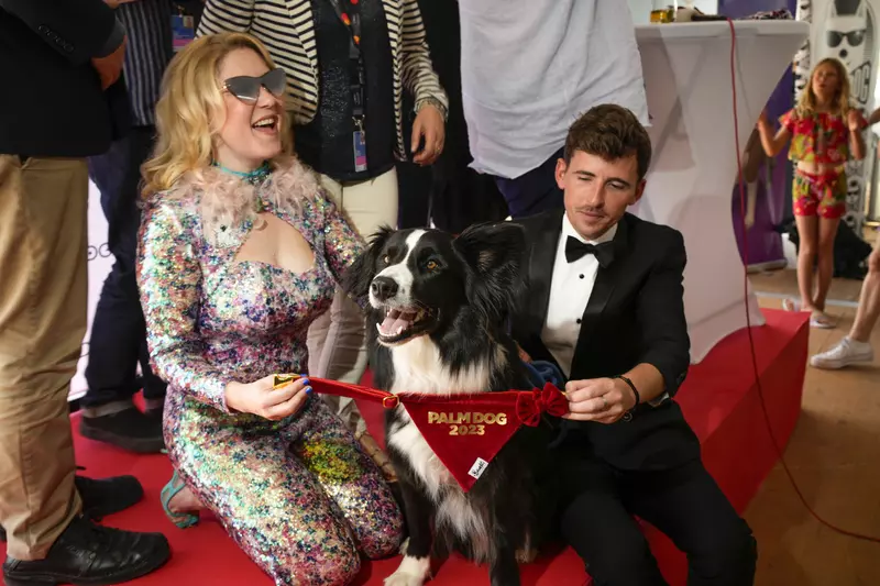 Cannes Palm Dog Awards 2023 – imagine cu Messi, cainele din Anatomy of a fall