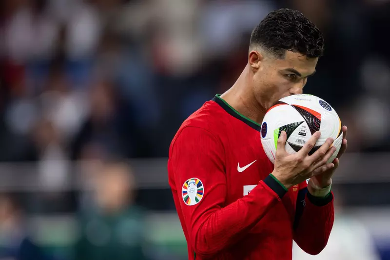 Cristiano Ronaldo în tricoul Portugaliei