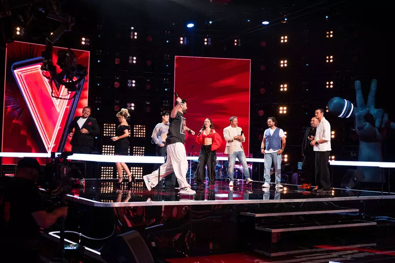 Gina Pistol la Vocea Romaniei (1)