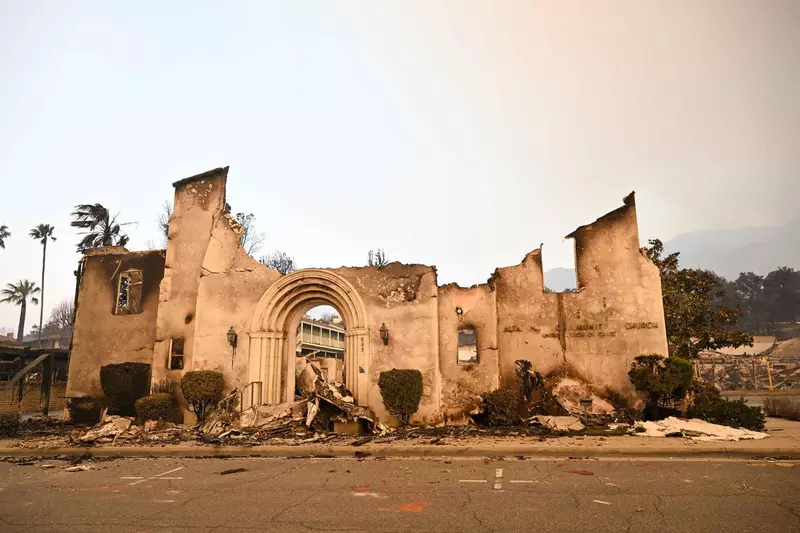 Eaton wildfire in Los Angeles