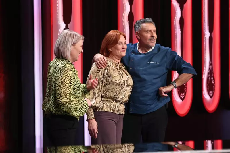 Surorile lui Alexandru Sautner au venit la Chefi la cuțite – 31 martie 2025  (2)