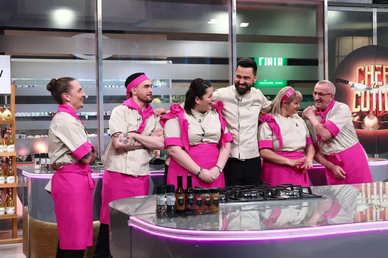 Chef Orlando a intrat cu toti cei 5 concurenti in Semifinala