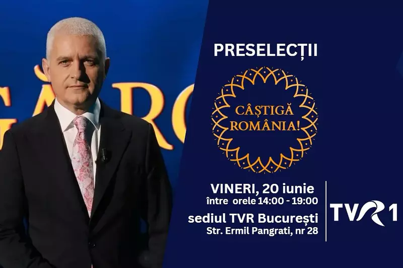 „Câștigă România!” revine cu sezonul 15 