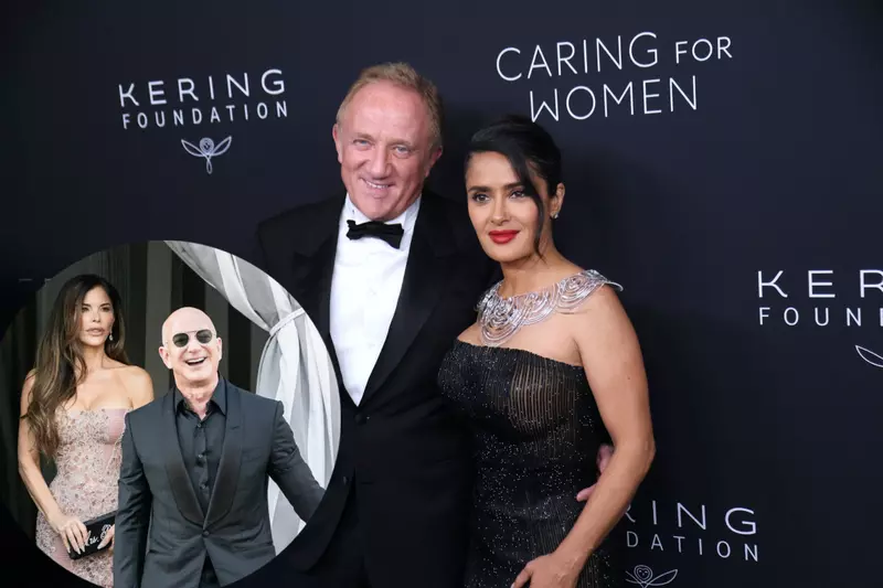 Salma-Hayek-François-Henri-Pinault-nunta-jeff-bezos