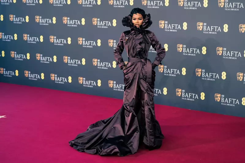 London, UK. 22nd Feb, 2026. Teyana Taylor attends the 2026 EE BAFTA Film Awards held at The Royal Festival Hall. Credit: SOPA Images Limited/Alamy Live News