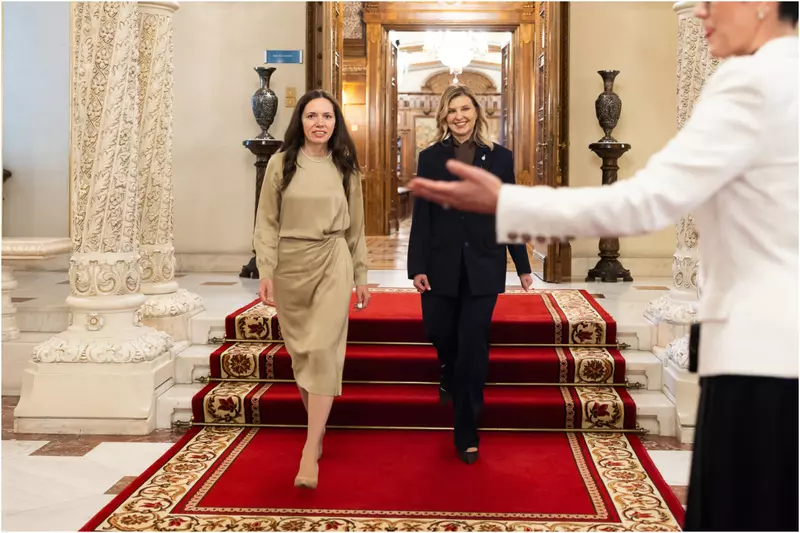 Olena Zelenska Mirabela Grădinaru Cotroceni