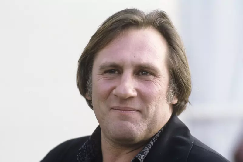 GERARD DEPARDIEU LORS DU 18EME FESTIVAL DU CINEMA AMERICAIN DE DEAUVILLE 1992