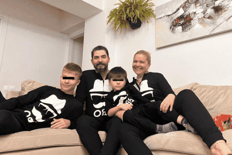 andrreea marinescu si copii ei