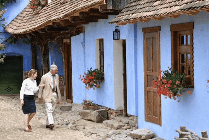 REGELE CHARLES IN ROMANIA IN ROMANIA