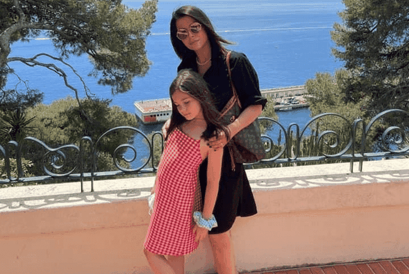 Simona patruleasa si fiica ei