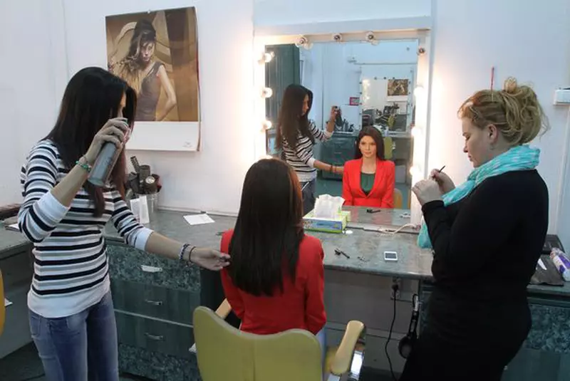 In cabina de machiaj 2