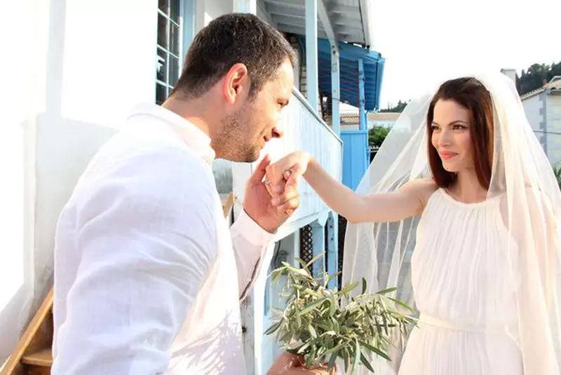 Anca si Stefan Lungu, cununie Grecia